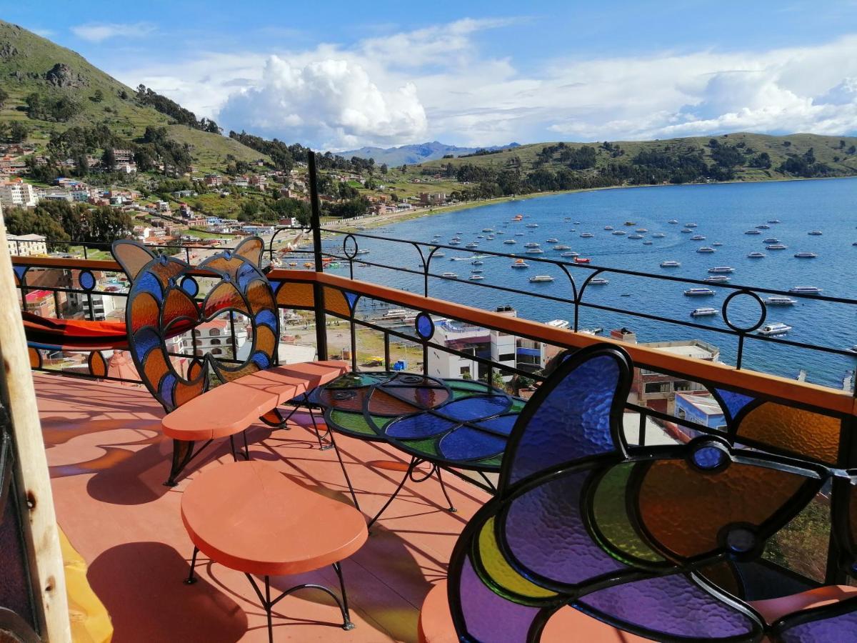 Hostal Las Olas Copacabana  Ngoại thất bức ảnh